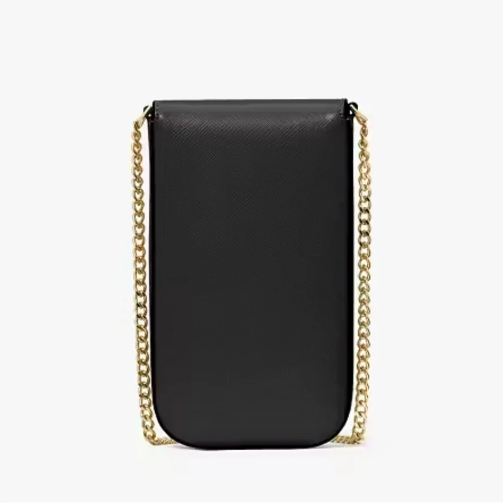 👜🆕👜 Kate Spade Madison Black Crossbody Bag With Gold Chain
